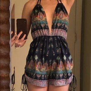Colorful Romper - Boho/Beachy/Vacation